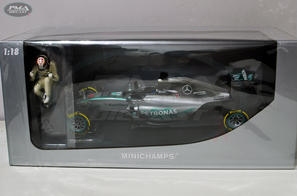 LEWIS HAMILTON 2015 MERCEDES-BENZ W06-HYBRID 1:18